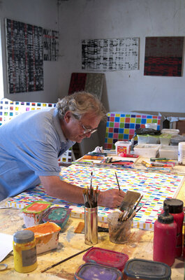 Laurent Prudot in the Studio