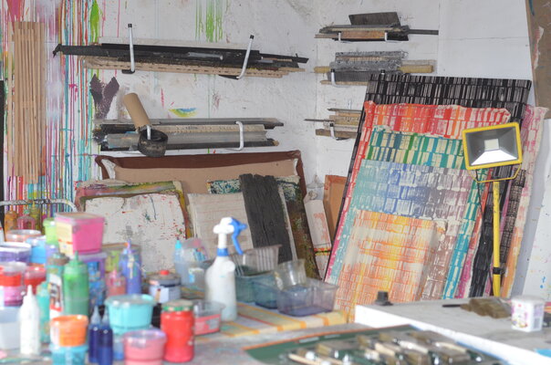 Laurent Prudot in the Studio