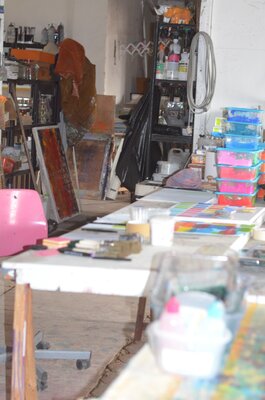 Laurent Prudot in the Studio