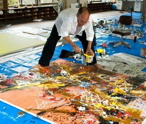 Ilgvars Zalans in the Studio: studio time, Shikoku, Japan