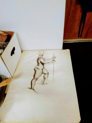 Francisco Benitez in the Studio