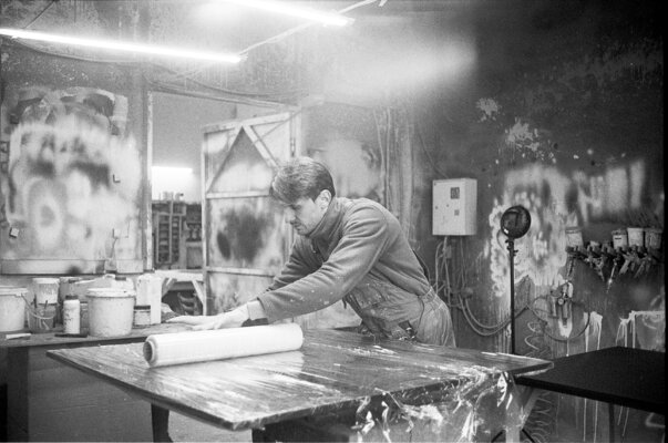Nazar Symotiuk in the Studio