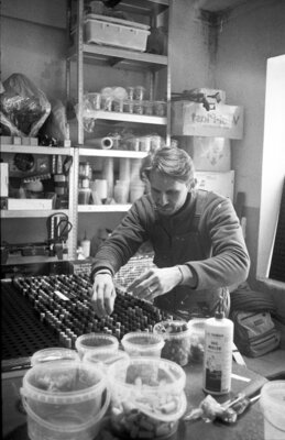 Nazar Symotiuk in the Studio