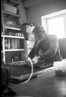 Nazar Symotiuk in the Studio