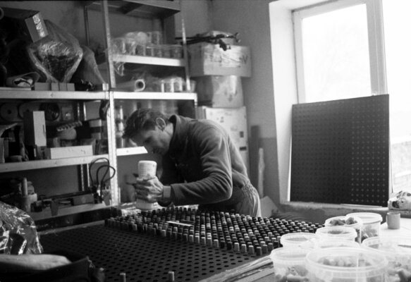 Nazar Symotiuk in the Studio