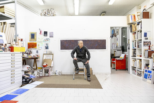 Natale Addamiano in the Studio