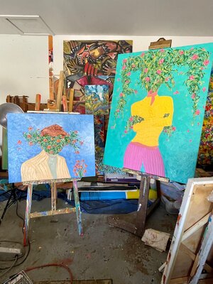 Jon Parlangeli in the Studio: Artist and Creator!