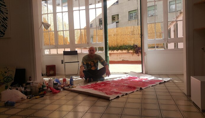 Juan Hidalgo in the Studio: Estudio