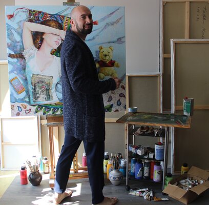 Taleh Mirkazım in the Studio