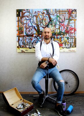 Taleh Mirkazım in the Studio