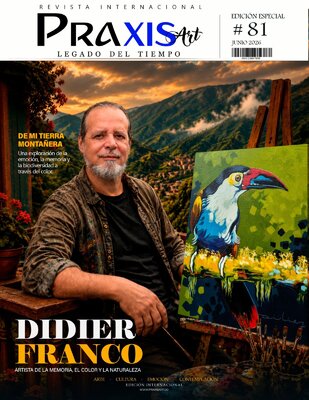 Didier Franco in the Studio: Revista internacional Praxis art. Portada y paginas 2 al 13. Enlace https://online.fliphtml5.com/fmqrb/rhbd/#p=1