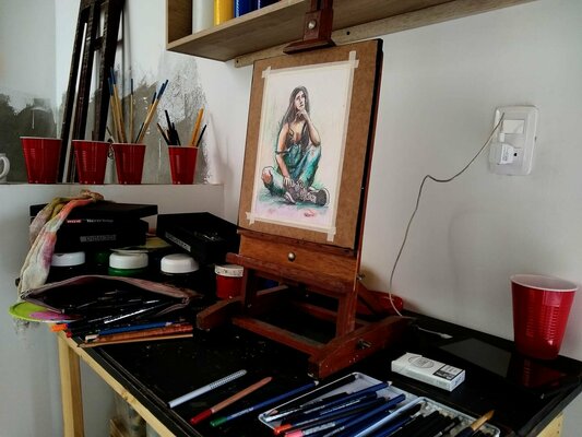 Didier Franco in the Studio