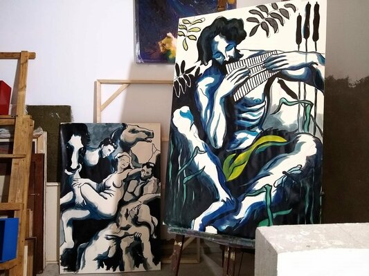 Didier Franco in the Studio