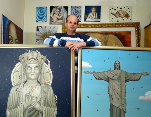 Grigor Velev in the Studio: At my studio