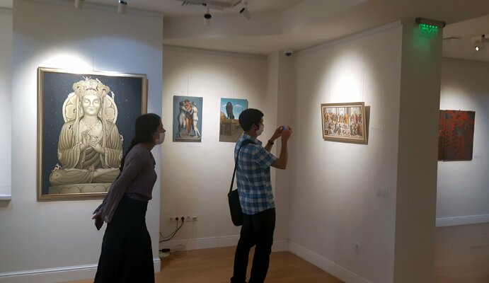 Grigor Velev in the Studio: Group Exhibition, June 2020