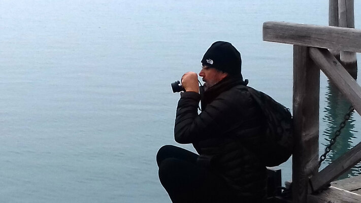 Andrea Benetti in the Studio: Mentre fotografo Venezia...