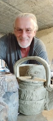 Giorgi Rurua in the Studio: Making pottery is also my favorit activity