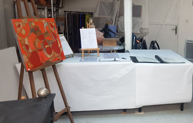 jeanine FITOU VALENS in the Studio: Atelier