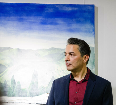 Andreas Garbe in the Studio