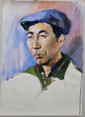 Yutao Ge in the Studio: Dessiné autrefois à l'école d'arts
