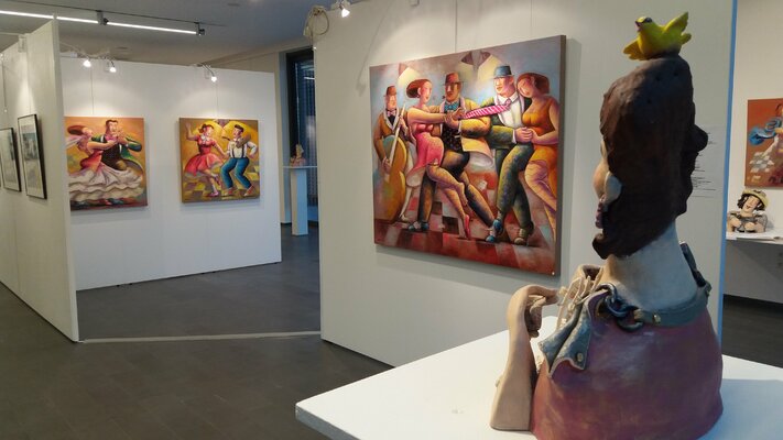 Yutao Ge in the Studio