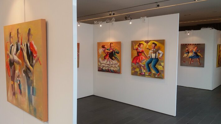 Yutao Ge in the Studio