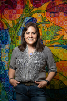 Elisa Boughner in the Studio