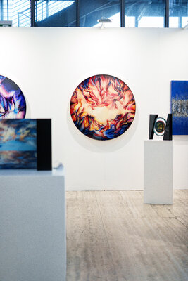 Marjan Fahimi in the Studio: Arte in Nuvola - 2024