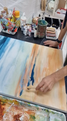 Bea Evers in the Studio: At work