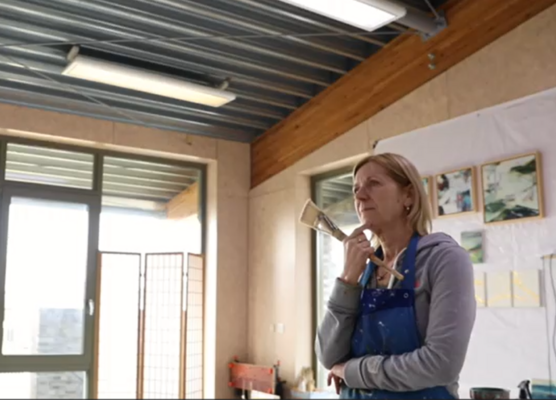 Bea Evers in the Studio: Into the process