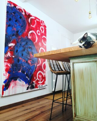 Christian Dittus in the Studio: Dittus_art soloshow. Title: "Chinese crocs".