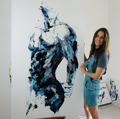 Amandyne Steropes in the Studio: Choix pour une exposition