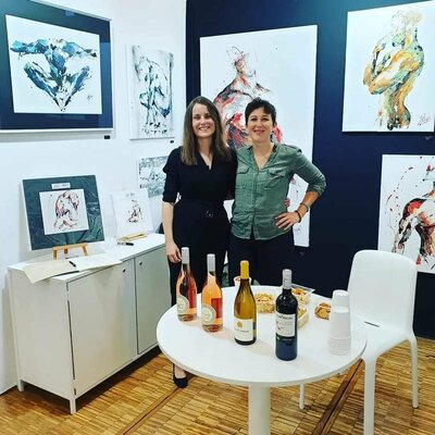 Amandyne Steropes in the Studio: ART SHOPPING CARROUSEL DU LOUVRE
