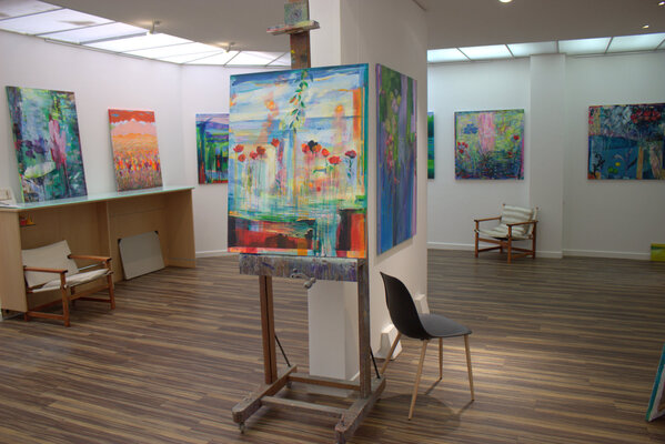 François Pagé in the Studio: atelier
