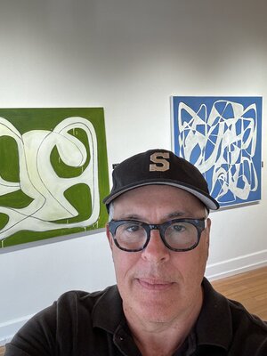 Steven Miller in the Studio: Artists Steven Miller recent exhibit at Five Points Annex USA 2024