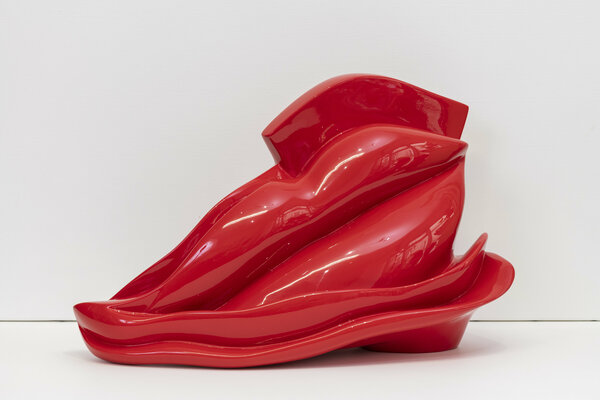 Nouna in the Studio: RESINE BOUCHE ROUGE 50CM DE LARG