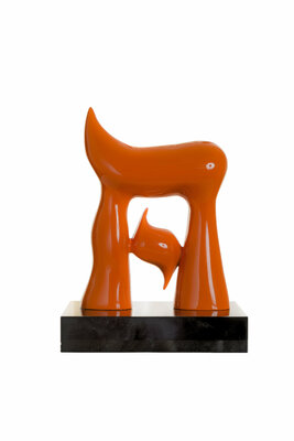 Nouna in the Studio: RESINE 17CM DE HAUT  " LA VIE "