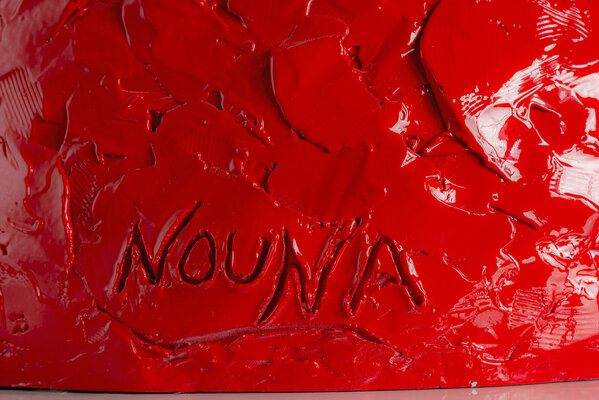 Nouna in the Studio
