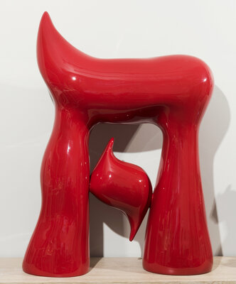 Nouna in the Studio: SCULPTURTE RESINE " LA VIE "