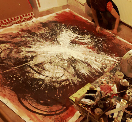 Conny Wachsmann in the Studio: Im Atelier