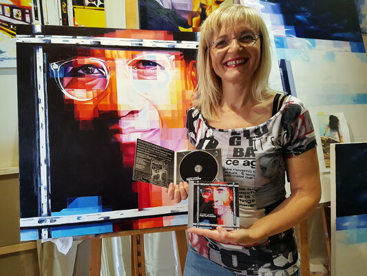 Assunta Cassa in the Studio