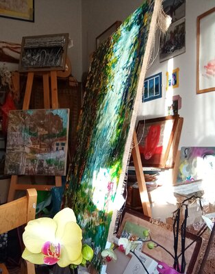 Carolina Moretti in the Studio: Fioritura