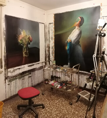 Stefano Mazzolini in the Studio