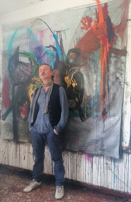 Stefano Mazzolini in the Studio