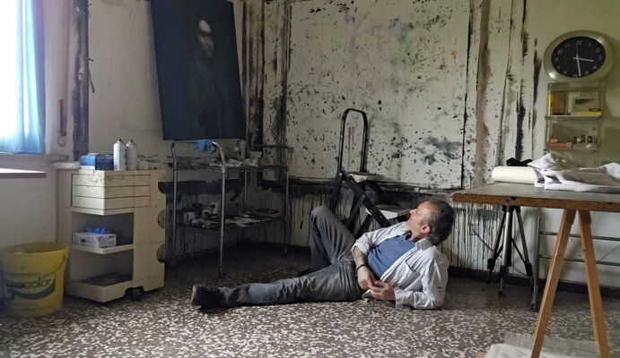 Stefano Mazzolini in the Studio