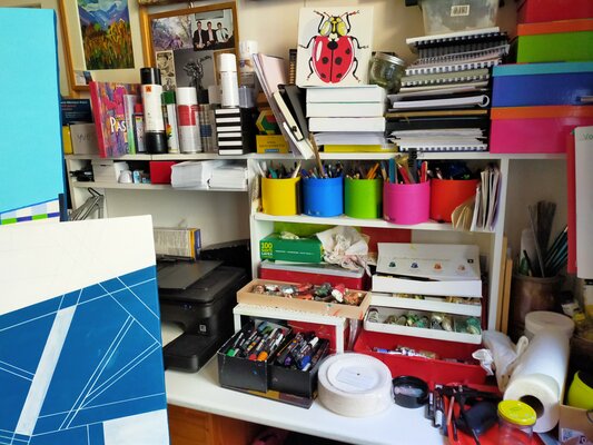 Catherine Sénéchal in the Studio: Dans mon atelier parisien !