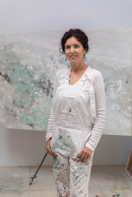 Laura Alonso in the Studio