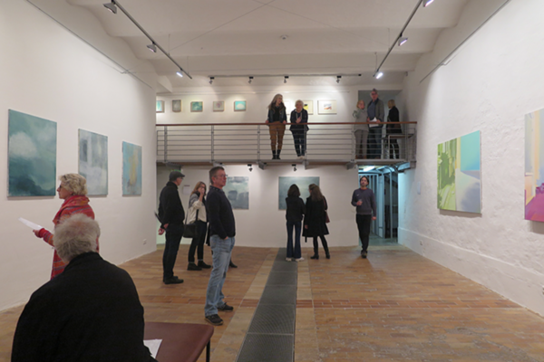 Per Gulden in the Studio: Ausstellungs Kunstverein Pritzwalk 2023