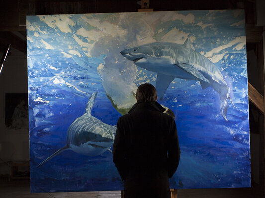 Oleksii Gnievyshev in the Studio