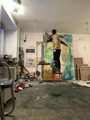 Yaroslav Yasenev in the Studio